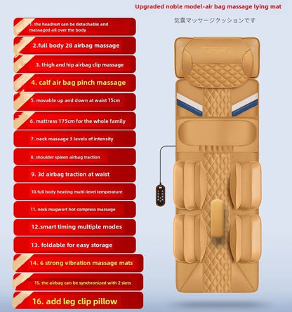 WellVibe Smart Full-Body Massage Mattress